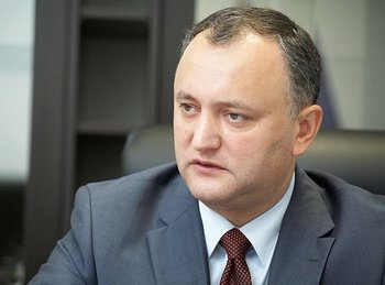 Президент Молдовы Игорь Додон