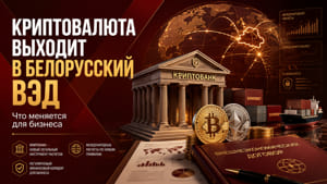 Криптовалюта выходит в белорусский ВЭД: что меняется для бизнеса