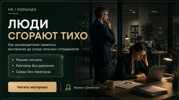 Выгорание сотрудников: заметить до поломки