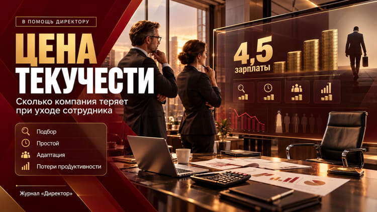 Цена текучести: калькулятор для HR и руководителей