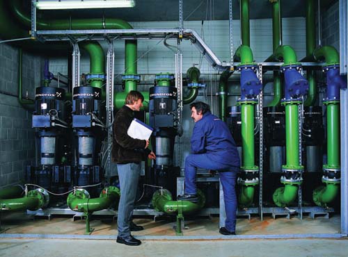 Насосное оборудование Grundfos на одном из предприятий Беларуси Насосное оборудование Grundfos на одном из предприятий Беларуси