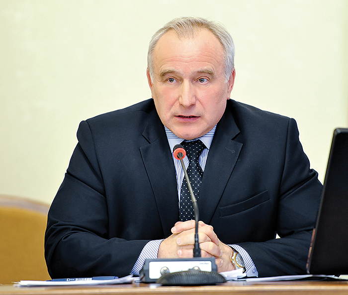 Председатель Витебского облисполкома Николай ШЕРСТНЕВ