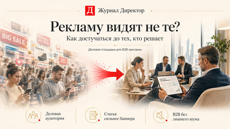 Реклама на Director.BY — деловая аудитория, статьи и баннеры