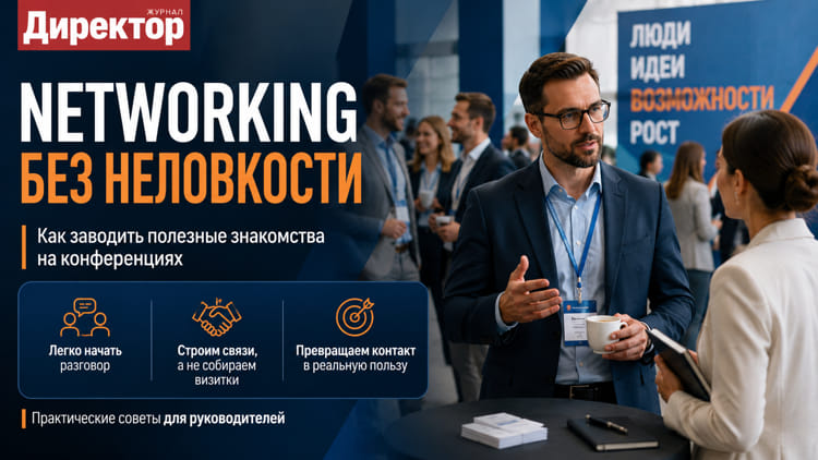 Networking без неловкости: как заводить полезные знакомства на конференциях и поддерживать контакты после мероприятий